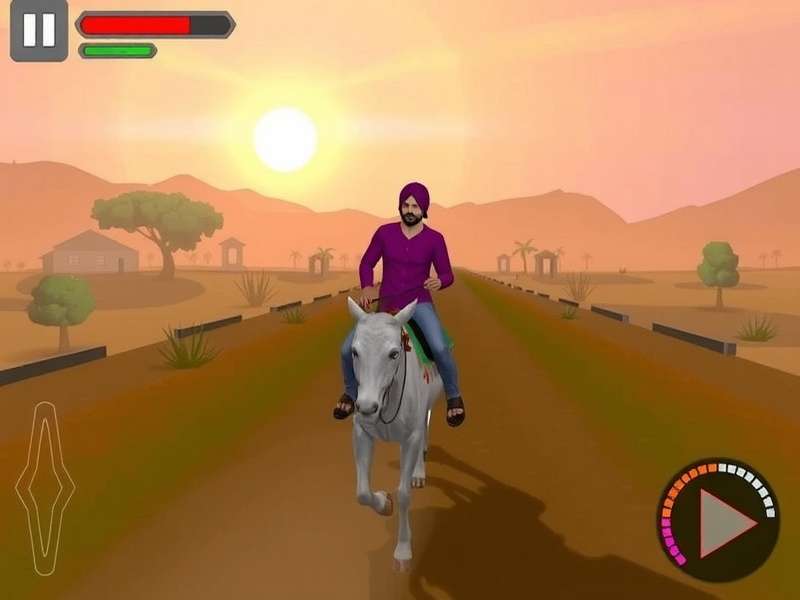 Rajasthani Coop Rider Gameplay